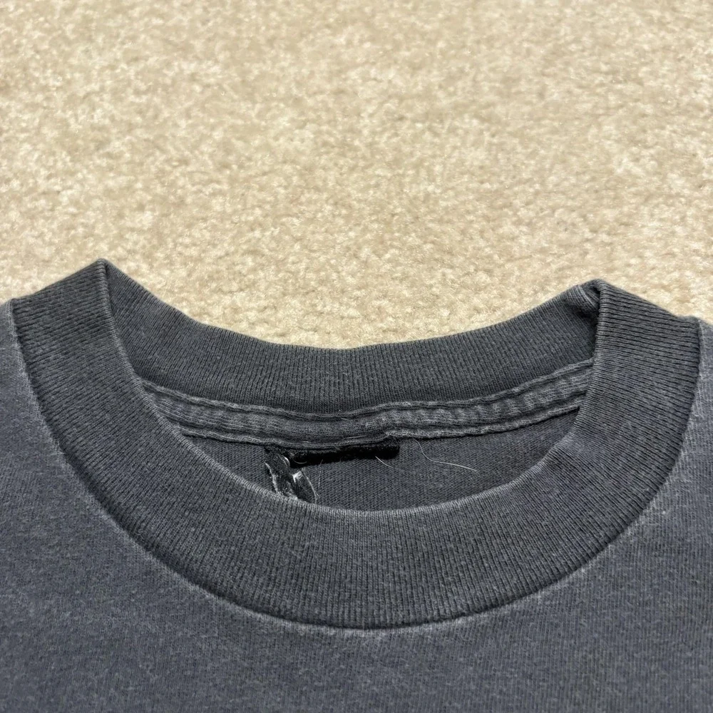 Vtg Harley-Davidson Shirt Mens Medium‎ Black Key to Freedom Eagle New York 2001
